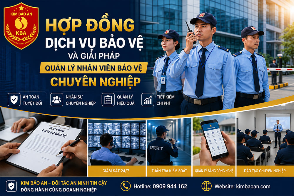Giải pháp quản lý nhân viên bảo vệ chuyên nghiệp